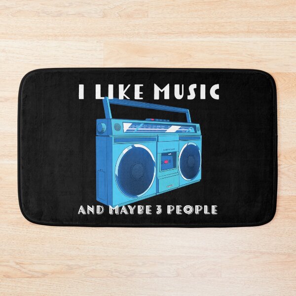 Item preview, I Like Music And Maybe 3 People Old School Rhymes Mixed Tape  designed and sold by KLINESTORE.