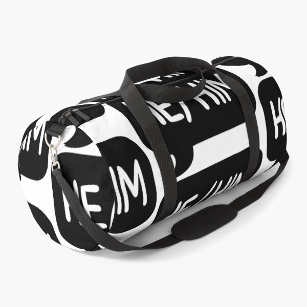 Item preview, He/Him Pronoun Bubble - Black designed and sold by leashonlife.