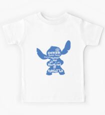 Stitch Ohana means family Kids Tee