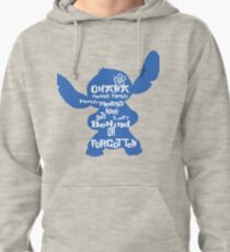 Stitch Ohana means family Pullover Hoodie