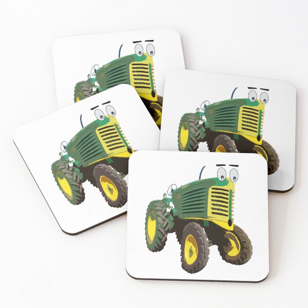 Item preview, Happy 8th Birthday Tractor design designed and sold by SEADOGPRINTS.