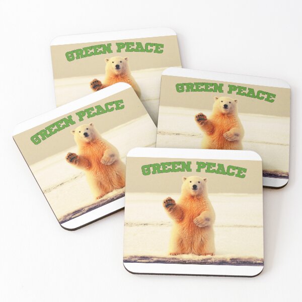 Item preview, Green Peace Polar Bear designed and sold by Pely.