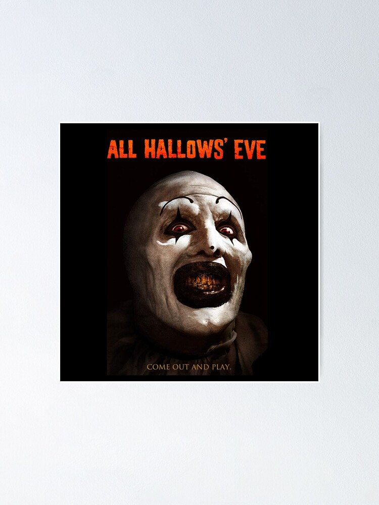 All hallows eve terrifier art the clown horror film | Poster