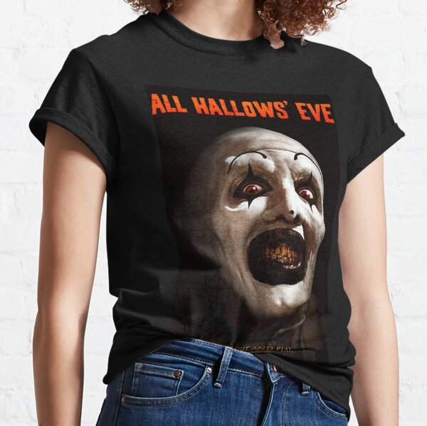 All hallows eve terrifier art the clown horror film Classic T-Shirt