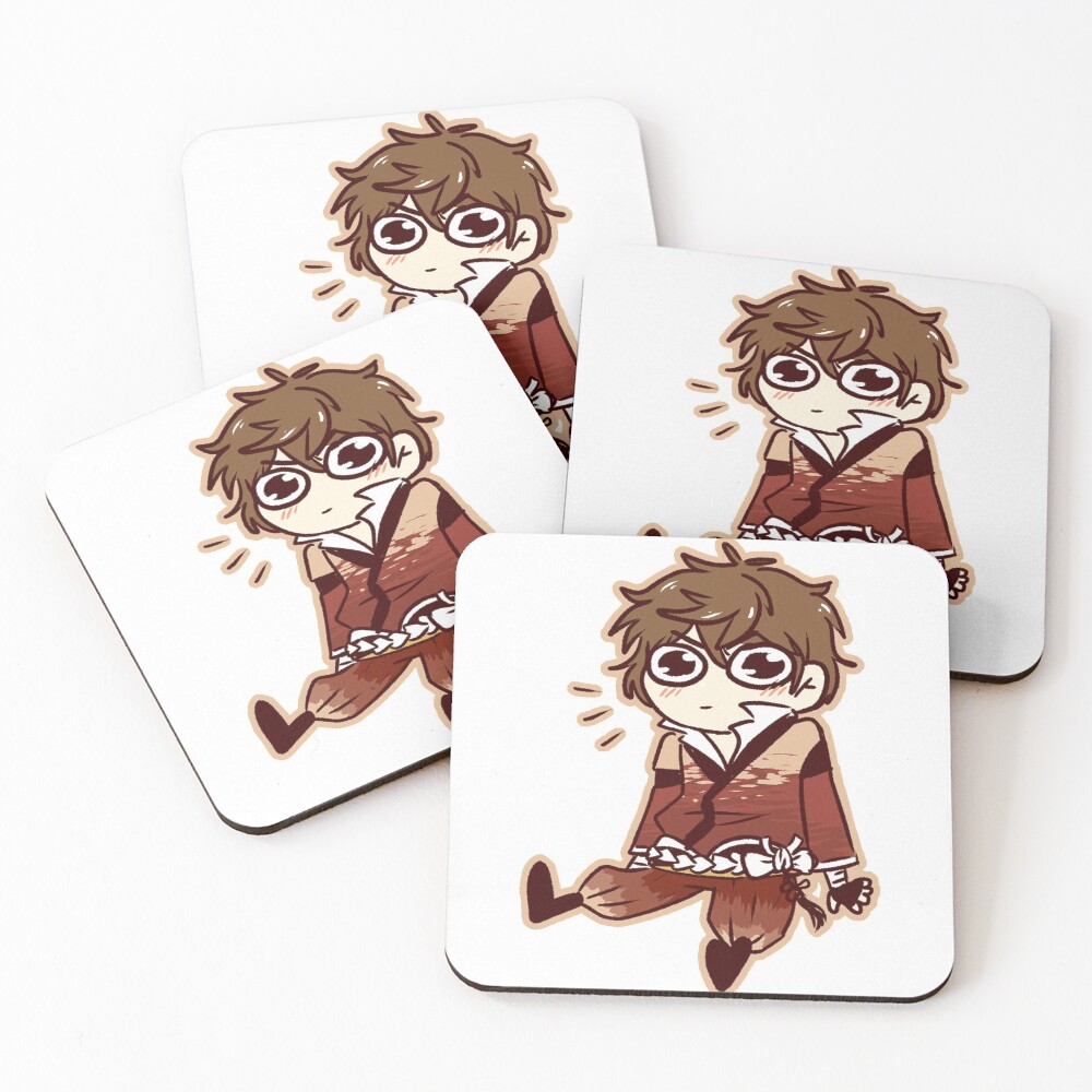 Item preview, Coasters (Set of 4) designed and sold by RaspberryDraws.