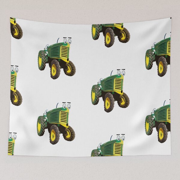 Item preview, Happy 7th Birthday Tractor design designed and sold by SEADOGPRINTS.