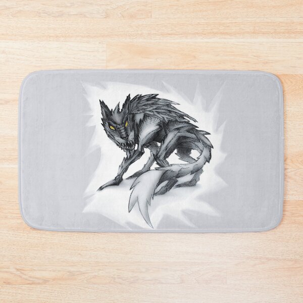 Item preview, Tibicenas - gray wolf demonic creature designed and sold by zazuzanta.