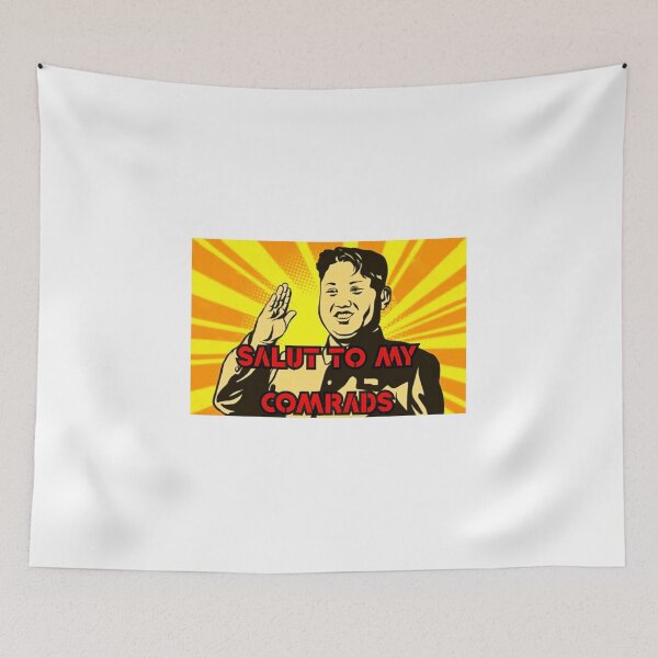 Item preview, Salut To My Comrads designed and sold by Pely.