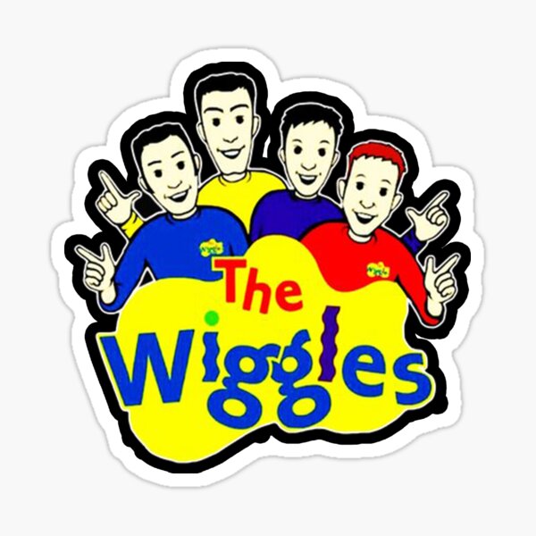 Sticker Big Waterproof Car Decal / Water Bottles The Wiggles Logo Sticker Big Waterproof Car Decal / Water Bottles The Wiggles Logo