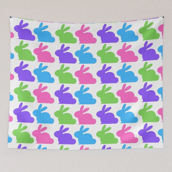 Item preview, Colorful Bunny Pattern designed and sold by MamaSweetea.