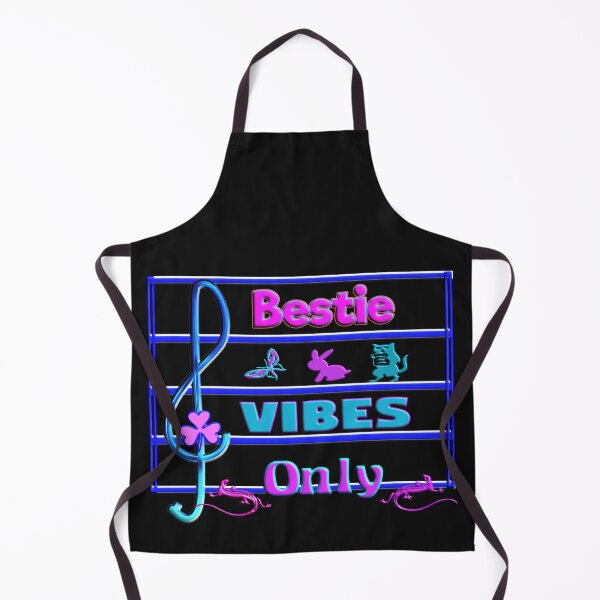 Item preview, BESTIE VIBES ONLY - FOR MUSIC AND CUTE ANIMALS LOVER designed and sold by Ralek.