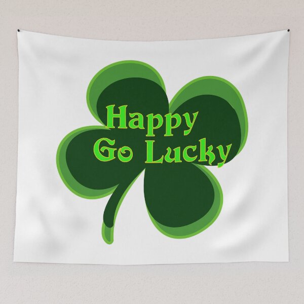 Item preview, Happy Go Lucky, Four Leaf Clover designed and sold by ronnieyoung.