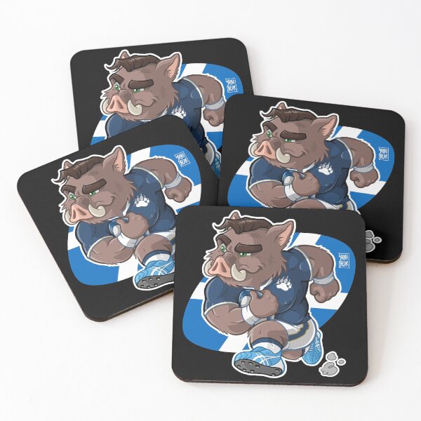 Item preview, RUGBY BOAR (SCOTLAND) - BEARZOO SERIES designed and sold by bobobear.
