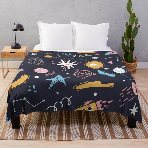 Item preview, Space pattern. rockets, stars, planets designed and sold by della95.