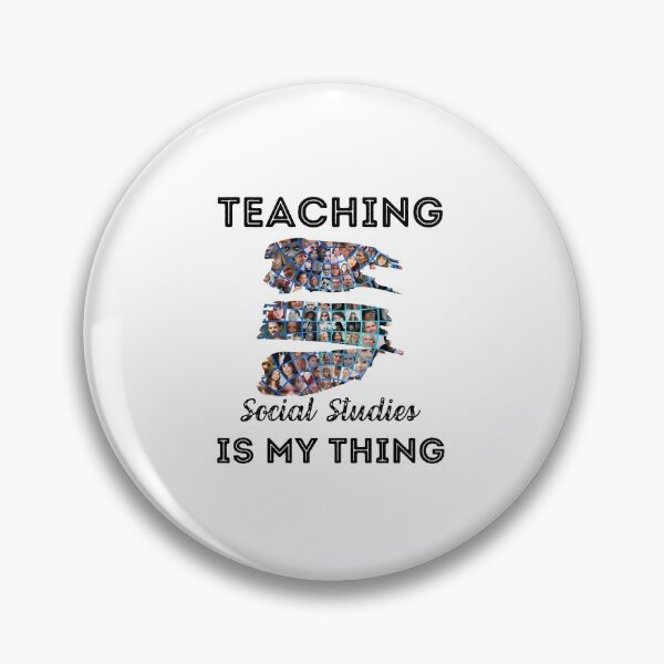Item preview, Teaching Social Studies is My Thing, Teacher Squad designed and sold by GmolahUnlimited.
