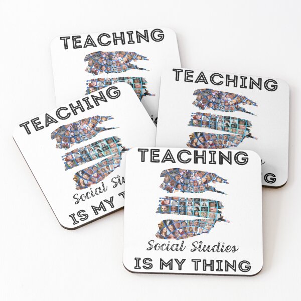 Item preview, Teaching Social Studies is My Thing, Teacher Squad designed and sold by GmolahUnlimited.