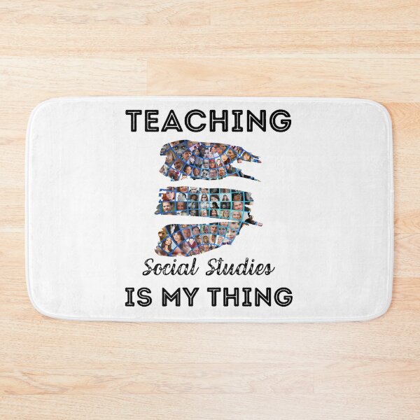 Item preview, Teaching Social Studies is My Thing, Teacher Squad designed and sold by GmolahUnlimited.