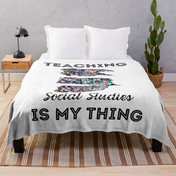 Item preview, Teaching Social Studies is My Thing, Teacher Squad designed and sold by GmolahUnlimited.