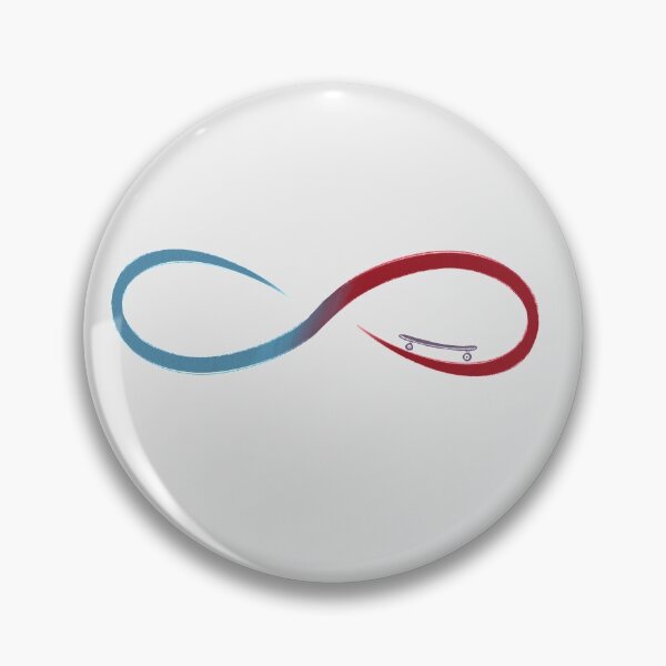 Item preview, Infinity Sk8 sticker  designed and sold by consilio-raye.