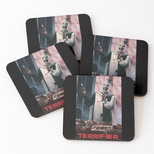 Item preview, Terrifier movie horror art the clown poster film  designed and sold by Pandorazbox.