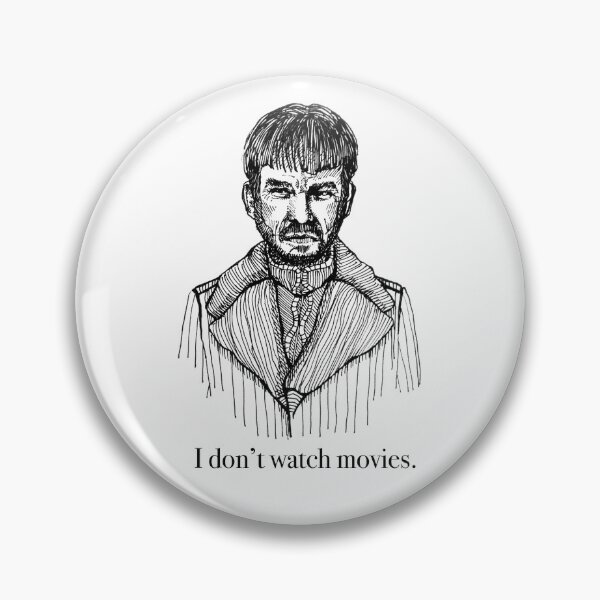 Item preview, Fargo Lorne Malvo TV show Coen Brothers black and white Pen Drawing designed and sold by Sang Oh.