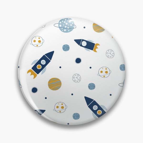 Item preview, Space pattern rockets and planets designed and sold by della95.