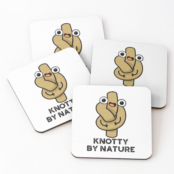 Item preview, Knotty By Nature Funny Rope Puns  designed and sold by punnybone.