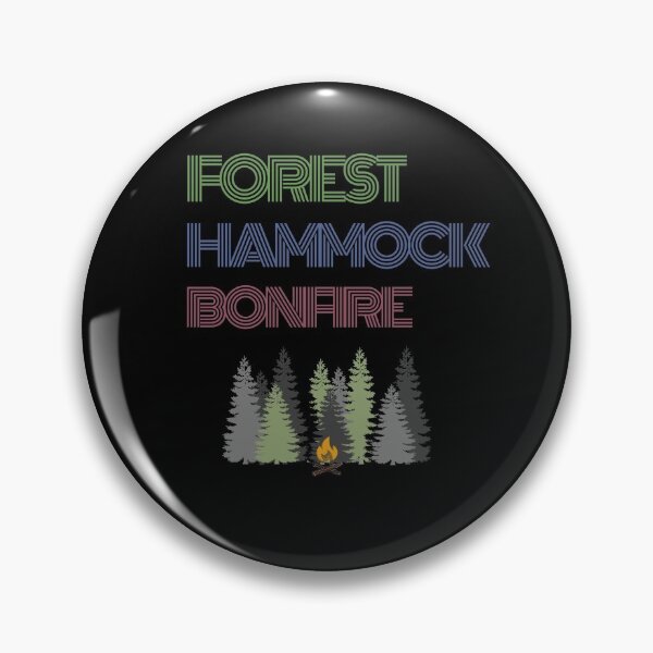 Item preview, forest hammock bonfire camping designed and sold by luisraultg.