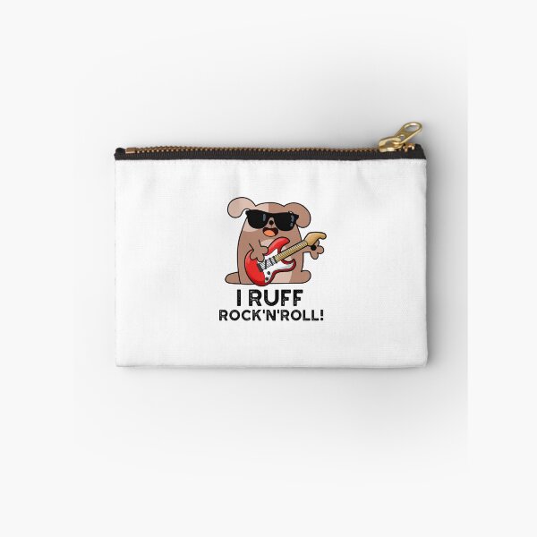 Item preview, I Ruff Rock And Roll Funny Dog Puns  designed and sold by punnybone.