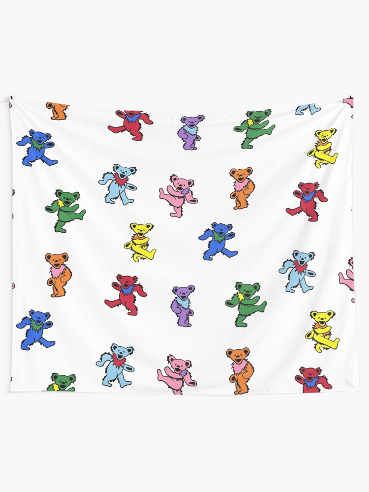 Alternate view of Mini Dancing Bears Tapestry
