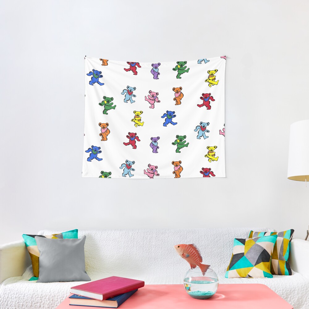 Mini Dancing Bears Tapestry