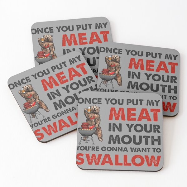 Item preview, Once You Put My Meat In Your Mouth You Are Going To Want To Swallow T-Shirt designed and sold by thuba257.
