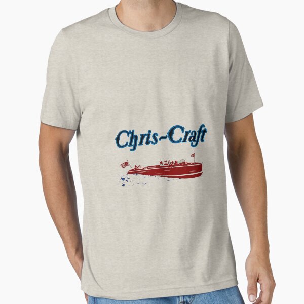 1950s Vintage Chris Craft Men's Tri-Blend Crew Tee 1950s Vintage Chris Craft Men's Tri-Blend Crew Tee