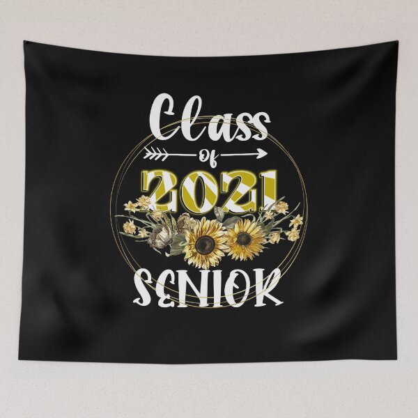 Item preview, Class of 2021 Senior Back to School Sunflower designed and sold by BaseStore.