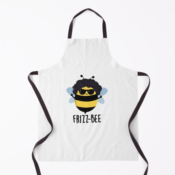 Item preview, Frizz-Bee Funny Afro Bee Puns designed and sold by punnybone.