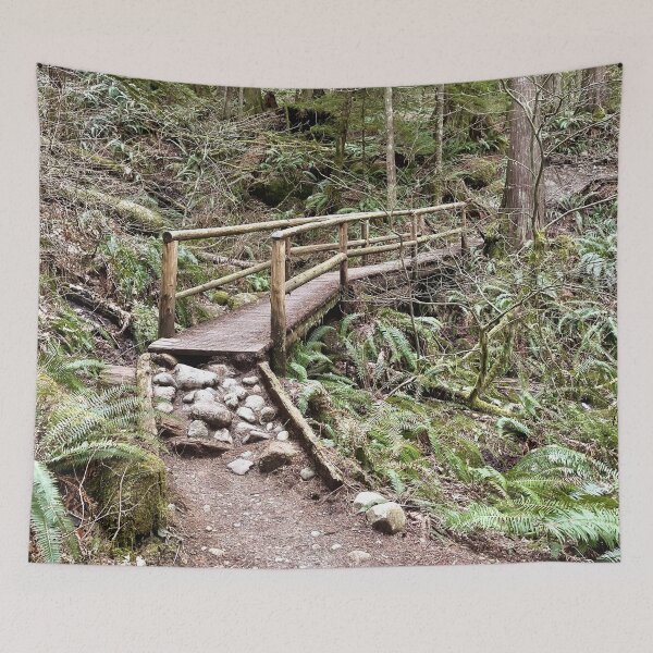 Item preview, Rustic Foot Bridge Over The Creek designed and sold by PilotPresents.