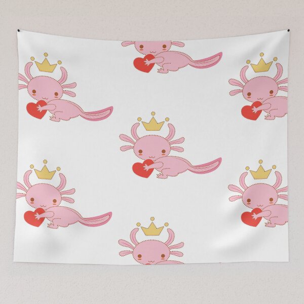 Aperçu de l'œuvre Poppin Axolotl créée et vendue par poppin-bubble.