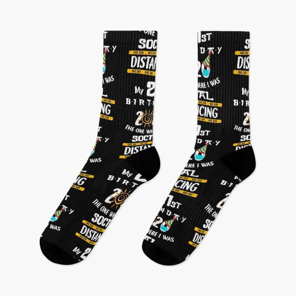 Item preview, My 21ST Birthday 2020 The One Where I Was Social Distancing designed and sold by BaseStore.