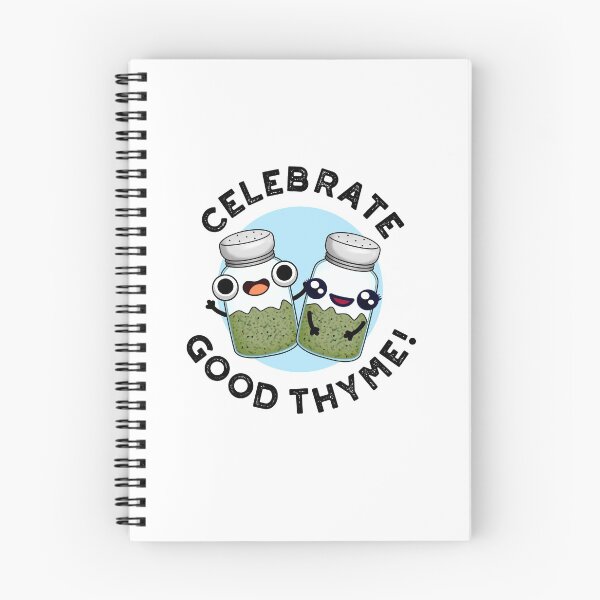 Item preview, Celebrate Good Thyme Funny Food Herb Puns  designed and sold by punnybone.
