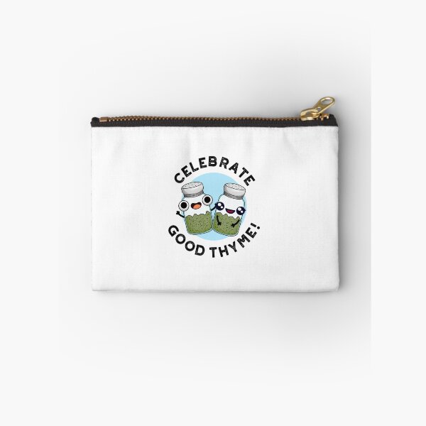 Item preview, Celebrate Good Thyme Funny Food Herb Puns  designed and sold by punnybone.