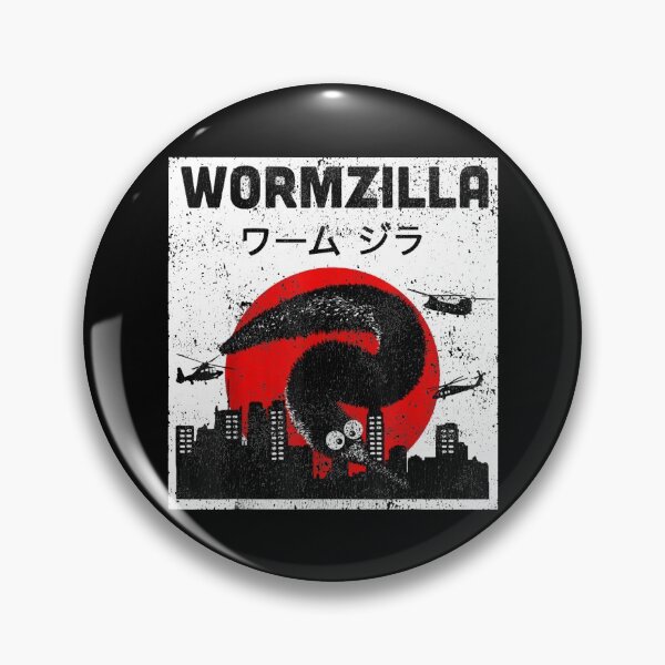 Artikelvorschau, Wurm auf einem String Meme, japanische Fuzzy Magic Worms, Wormzilla entworfen und verkauft von TimmyRobinson.