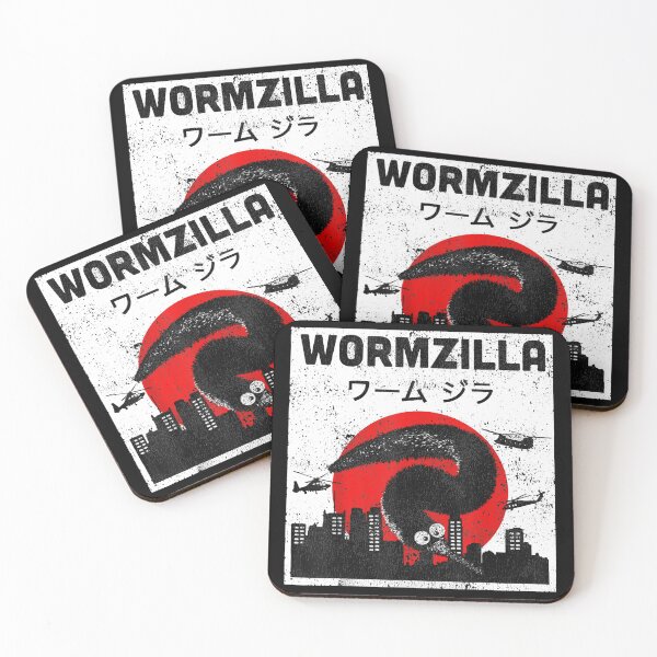 Artikelvorschau, Wurm auf einem String Meme, japanische Fuzzy Magic Worms, Wormzilla entworfen und verkauft von TimmyRobinson.