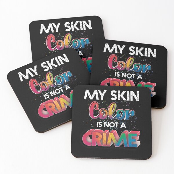 Item preview, My Skin Color Is Not A Crime T Shirt Black Empowerment Gift designed and sold by BaseStore.