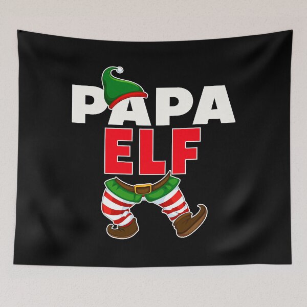 Item preview, Mens Papa Elf Tshirt Family Christmas Matching Classic designed and sold by margarettil63.