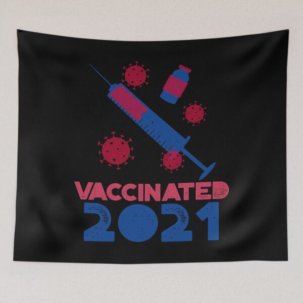 Item preview, Vaccinated 2021 designed and sold by alancrapopod.