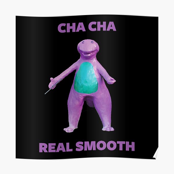 Smooth Meme Posters Redbubble - cha cha slide anime roblox id