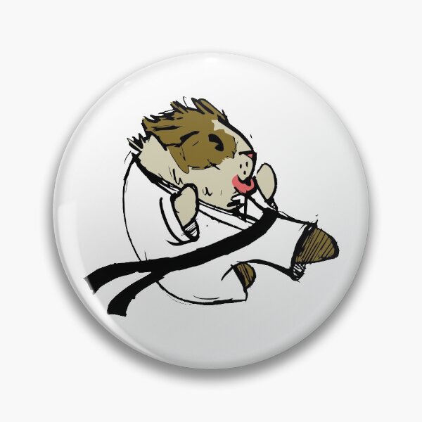 Item preview, Karate Guinea Pig designed and sold by GuineaPigArt.