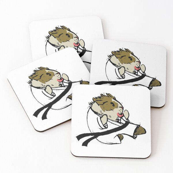 Item preview, Karate Guinea Pig designed and sold by GuineaPigArt.