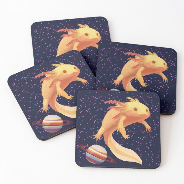Item preview, Fatou's axolotl in space designed and sold by micraelle.