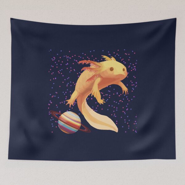 Item preview, Fatou's axolotl in space designed and sold by micraelle.